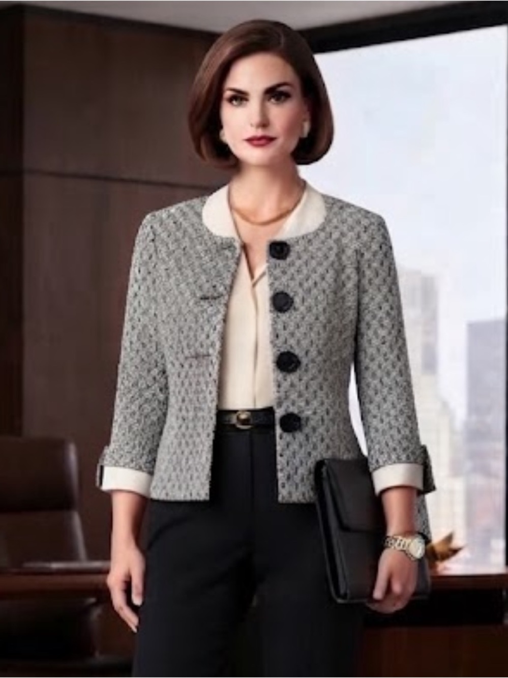 John Meyer of Norwich Geometric Block Blazer Jacket NEW!
